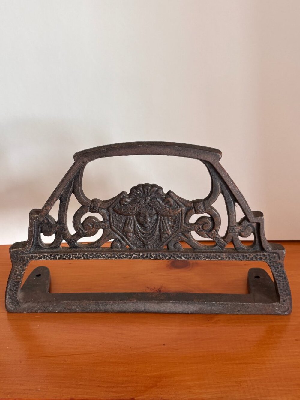 Vintage Antique Art Nouveau Boot Scraper or Bookend